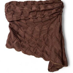 Hazel boutique Brown Textured Skirt